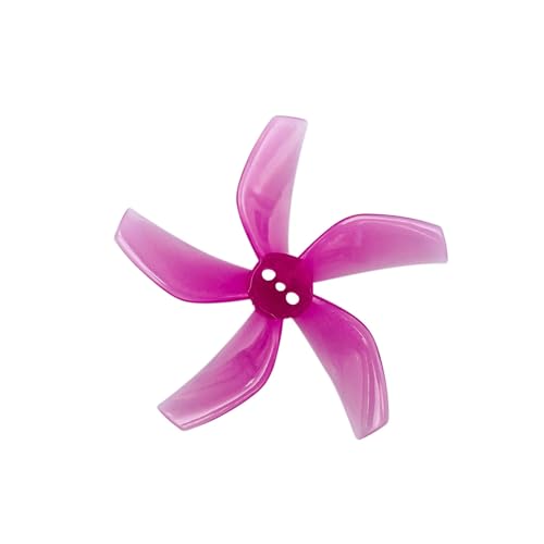 Hélice Tiny Whoop 5 pales 2 pouces arbre 1,5mm pour moteur FPV racing 1204 pink