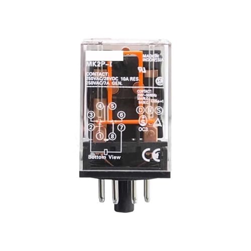 Relais intermédiaire 2P AC100/110 2P1072H évite les erreurs de signal