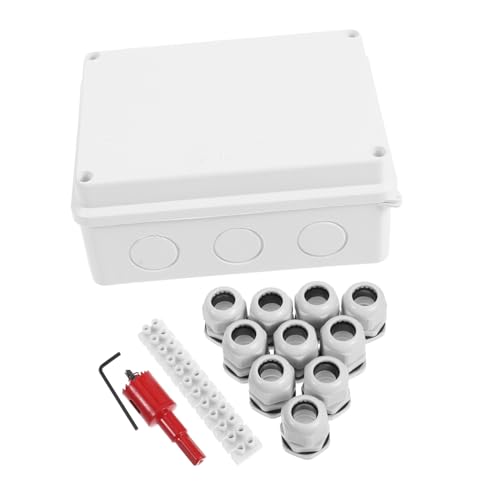 Boîte de jonction étanche pour installer vos luminaires de terrasse et guirlandes de jardin