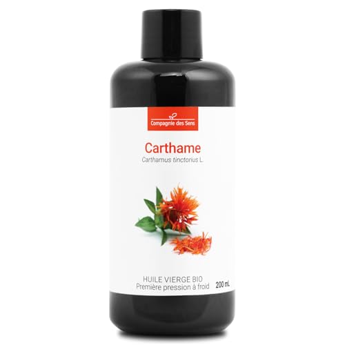 Huile de Carthame BIO - Fraîcheur Garantie OxyCert® - Vierge & de 1ʳᵉ Pression à Froid