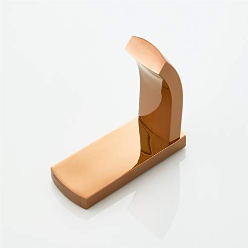 Flybath Coat Hook Brass Contemporary Style Towel Robe Hooks For Bathroom Kitchen Wall Mounted, Polished Rose Gold #TOP7