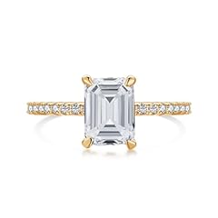 Emerald Cut- Rose Gold