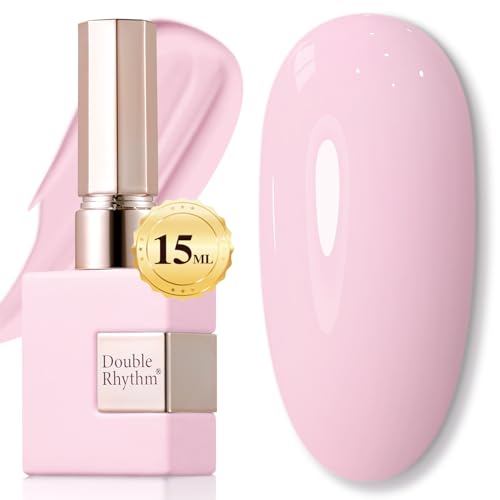 Double Rhythm 15ML Gel Nail Polish Pure Sheer Same Color Same Bottle S