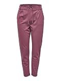 Only Onlpoptrash Easy Colour Pant Pnt Noos, Pantalones para Mujer, Rojo (Wild Ginger), 34 (Talla del fabricante: Small)