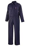 Black Stallion CT7B2NV-3X 7oz. FR Tecasafe-Plus Coveralls, Pass-Through Pockets, 3X-Large