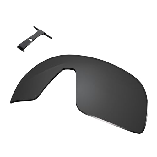 Image of 100% Precise-Fit Replacement Sunglass Lenses & Black Wicket for Oakley Sutro OO9406