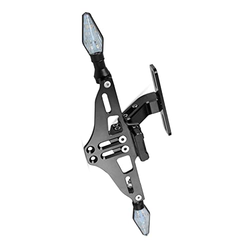 �o�C�N���i �ɓK�����郄�}�n YZF R1 R6 2005 2006 2007 2008 2009 R3 Fz1 Mt09 MT07 ���[�^�[�T�C�N���A�W���X�^�u���A���O���A���~���C�Z���X�i���o�[�v���[�g�t���[��(Black)