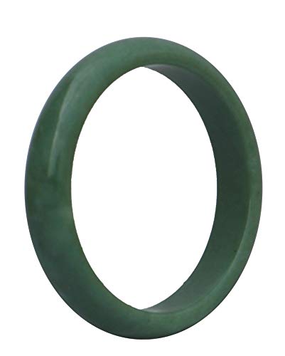 Jade vert naturel bracelet jonc 63-64 mm accessoire bien-être