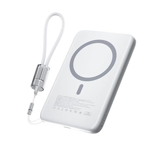 New Net - Power Bank Magnetico 20000mAh compatibile con Xiaomi Redmi K90, K80, K60, Max, Pro, Ultra [Potenza 15W - USB-C 22.5W]'