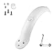 Konesky Parafango Posteriore, Sostituzione Compatibile con Xiaomi Mijia M365 Scooter Elettrico Parafango Parafango Parte di Riparazione Parafango con Gancio (Bianco)
