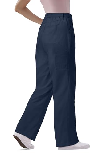 Woman Within Plus Size Tall Womens Plus-Size Denim Carpenter Pants3
