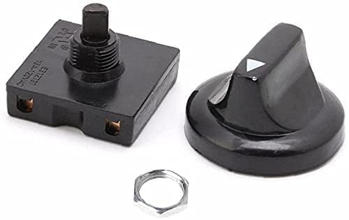 A Set Rotary Switch 4 Position 3 Speed Selector Switch Governor with Button Fan Speed Governor Fan Isolator Switch Professional Ceiling Fan Wall Controls Ceiling Fans Accessories