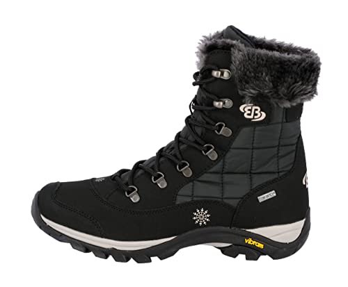 Brütting Himalaya Damen Schneestiefel, Schwarz, 39 EU