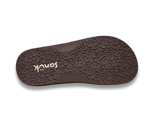 Image of Sanuk On the Rocks Men's Beach Sandals | Flip Flops for Men | Quick Dry Flip-Flop Slides | Supportive & Lightweight | Arch Support Footbed