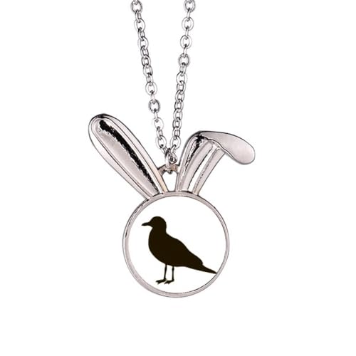 Collier mouette noire le bijou idéal pour un style bohème maritime