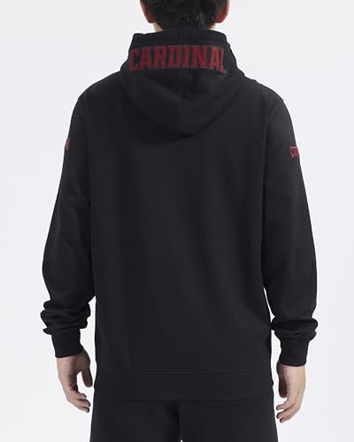 Image of Pro Standard Mens College Classic Chenille Cotton Double Knit Full Zip Hoodie