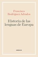 Historia de las lenguas de Europa 8424998871 Book Cover