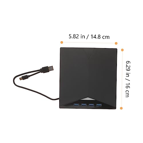 OSALADI Grabadora USB Externa de DVD y CD miniatura 6