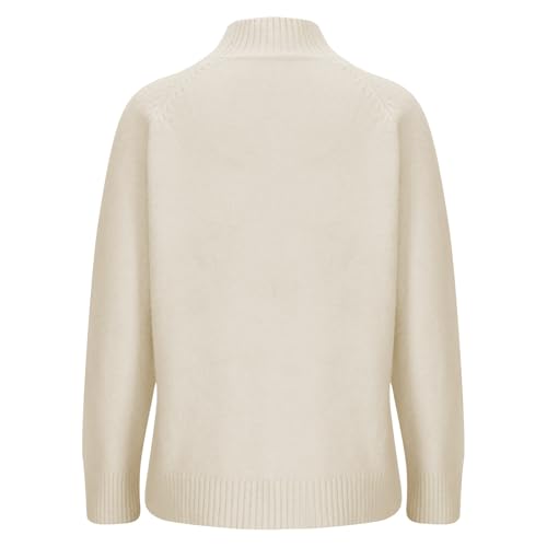 Womens Fall Sweaters Mock Neck Long Sleeve Pullover Dressy Causal Tops Winter Warm Jumper Blouses Fashion Clothes3