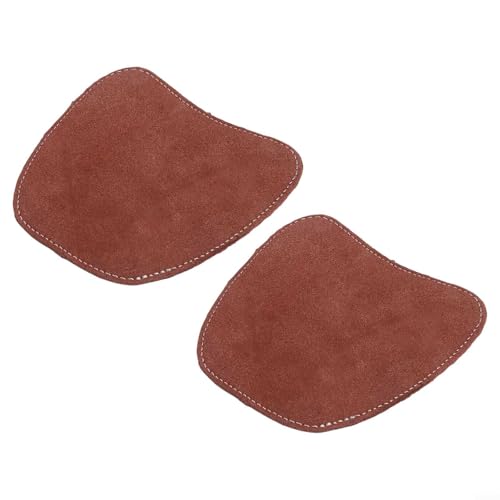 Gettimore Lot de 2 couvre-chaussures de sécurité à lacets en cuir, protections anti-écrasement, pour usage industriel et professionnel, taille unique