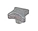 JW Winco Aluminum 6082 Tapped Star Knob, Threaded Hole, 1/2"-13 Thread Size x 7/8" Thread Depth, 2-31/64" Head Diameter (Pack of 1)