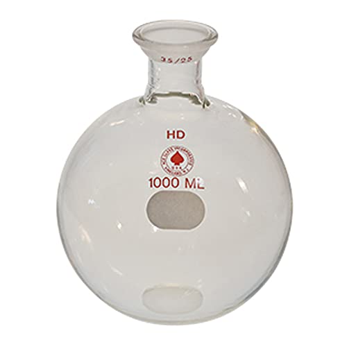 Flasque unique cou réception ébullition sphérique ronde 500 ml ACE Verre