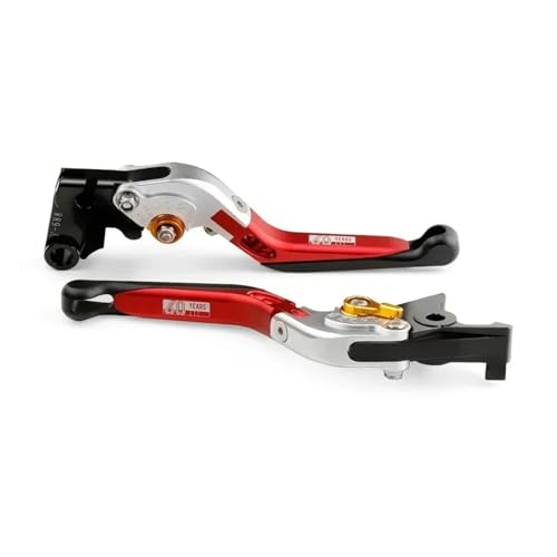 Palancas de embrague para motocicleta manetas de freno plegables CNC compatibles con YZF