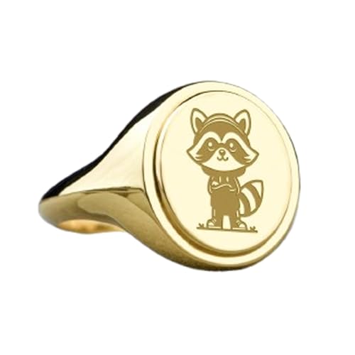 Bague raton laveur en argent résistant pour éviter les allergies et sublimer vos mains