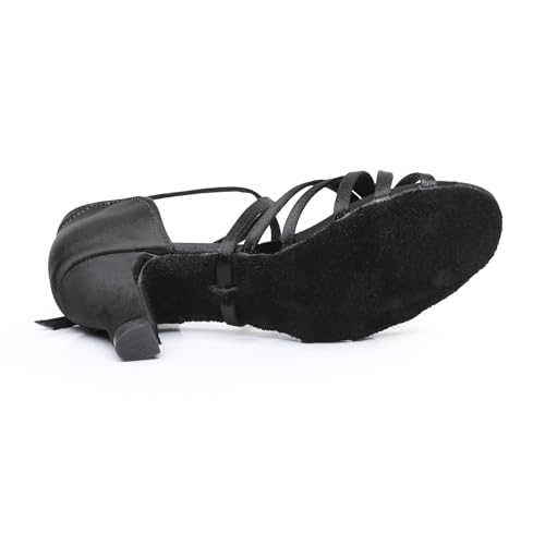 Rosefinch Professional-Grade Non-Slip Latin Dance Shoes for Women - Lightweight and Flexible Ballroom Dance Shoes for Students and Teachers4