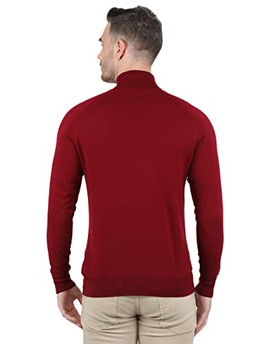 Image of Monte Carlo Men Wool High Neck Pullover Sweater