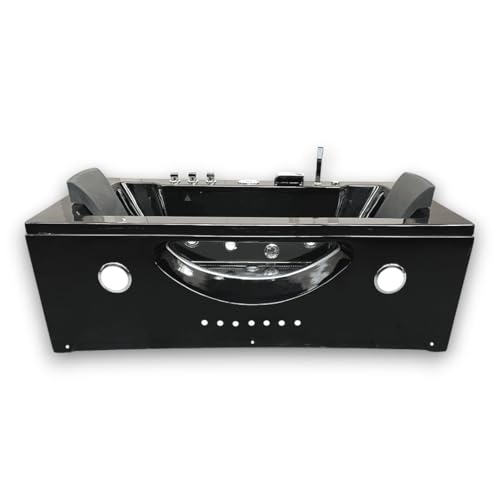 BAIGNOIRE BALNEO BAIN Model Hypnotic 180 x 90 cm ANGLE TOURBILLON MASSANTE SPA 2 PERSONNES CHROMOTHERAPIE