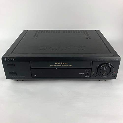 Sony SLV-675HF Video Cassette Recorder Player VCR w/ Hi Fi Stereo (Renewed)