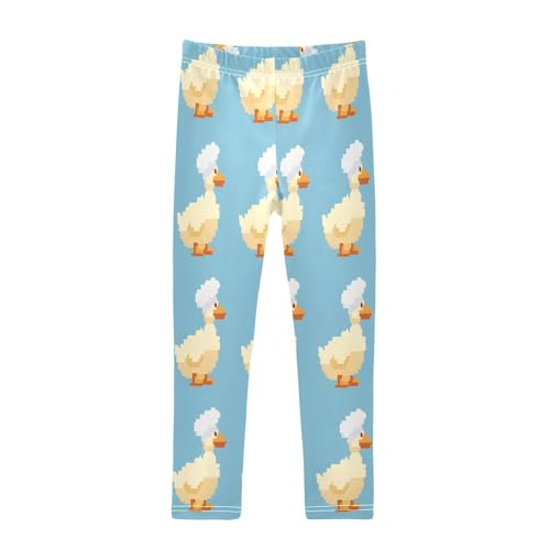 Toddler Girls Leggings Printed Yoga Pants Leggings Chef Hat Duck for Kids