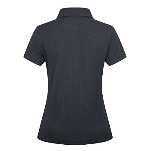 Poloshirt Damen von KEFITEVD – Kurzarm Funktionsshirt für Sport