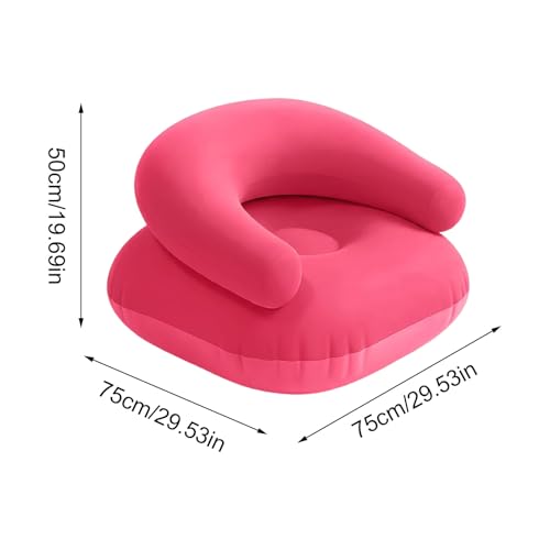 Sofá inflable de camping y playa con sistema de inflado rápido 5