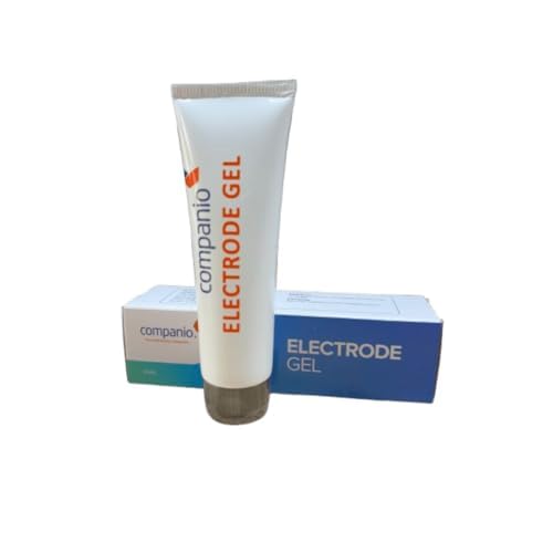 Image of Companio Electrode Gel | Pack of 1 |TENS /EMS Unit Electrode Gel | Non-Irritating Design for Electrotherapy | Clinically Tested