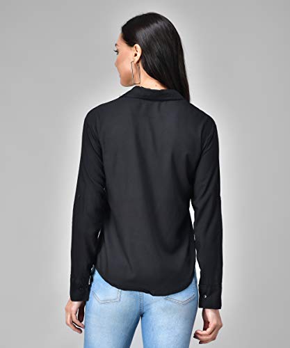 Image of FUNDAY FASHION Women's Rayon Blend Regular Fit Long Sleeve All Purpose Shirt