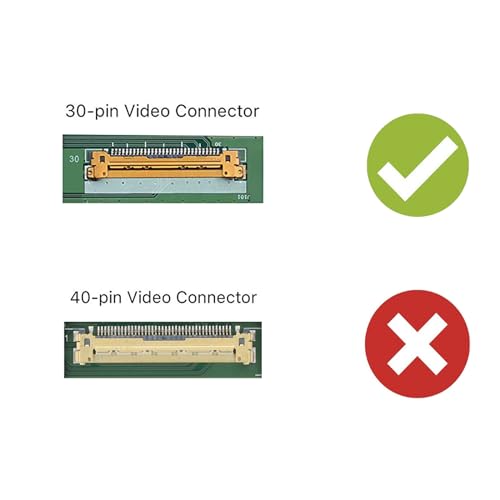 TECHNOLOGYVS Compatible with HP 15-GW0502SA 15.6" Laptop FHD Non-IPS Screen Display LED LCD Monitor Panel 30 Pins 1920×1080 Matte - Image 3