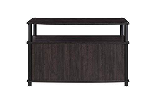 Image of DeckUp TV9040A Tube-N-Turn Engineered Wood 2 Door TV Entertainment Unit (Dark Wenge, Engineered Wood)