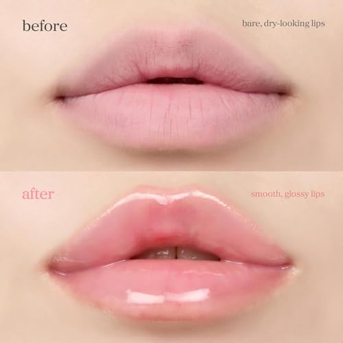Image of NOONI Korean Lip Oil Set - Appleblacktea & Applepeony - Long-Lasting, Moisturizing, Revitalizing Lip Gloss Stain Makeup for Dry Lips - Waterproof, No Peel Off, Stocking Stuffers (2EA, 0.12 fl oz)