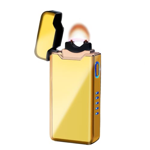 SKRFIRE Plasma-Flame Arc Windproof Electric Lighter - USB Recharg...