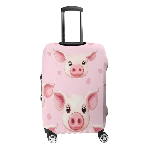 Pigs Print Travel Luggage Cover Suitcase Protector Baggage Covers for Men Women L4