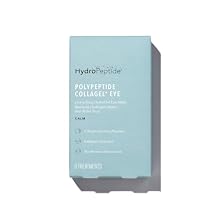 أقنعة العين HydroPeptide PolyPeptide Collagel، هيدروجيل رفع الخط تحت رقعة العين، مظهر أكثر صلابة وترطيب ودوائر داكنة، 8 علاجات