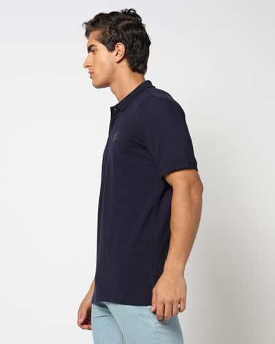 Image of Gap Men Solid Slim Fit Polo Neck Short Sleeves T-Shirt
