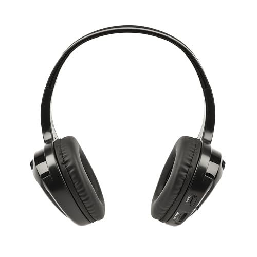 Trevi FRS 1240 Noir Circumaural Bandeau casque - Casques (Circum-aural, Bandeau, Sans fil, 30 - 20000 Hz, 75 dB, Noir)