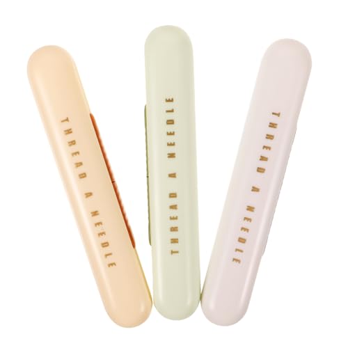 Angoily Effortless Wiring with 3pcs Threader Seam Ripper Tool Set for Sewing Embroidery and Thread Removal