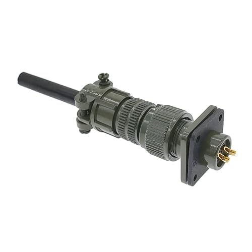 Conectores militares MIL-C 5015 para evitar cortes de señal por vibración en tableros MS3106A