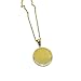 Never Say Never Collar Mi Primera Comunión de Oro Amarillo de 18K...