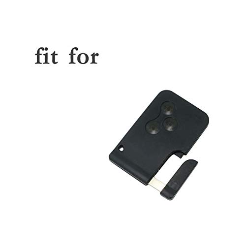 BROVACS Silicone Cover Protector Case Holder Skin Jacket Compatible with RENAULT 3 Button Smart Card Key Remote Fob CV2351 Translucent - Image 3