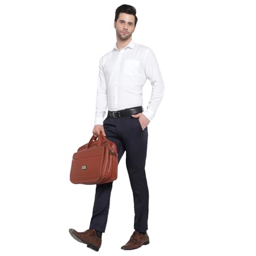 Image of Men's Formal Trouser for Men | Regular Fit Office Wear Pant | Business Casual Trousers | Comfortable Formal Pants for Office, Work